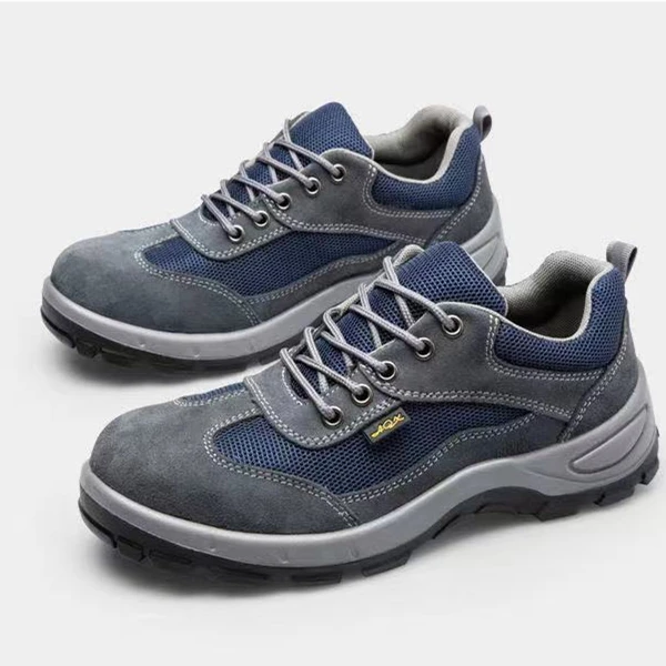 劳保鞋男钢包头防砸防刺穿带钢板透气防臭轻便软底耐磨工地工作鞋