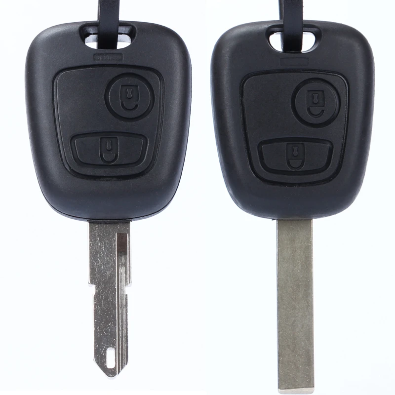 适用标致标志206/207/307雪铁龙C2汽车遥控器钥匙壳钥匙替换外壳