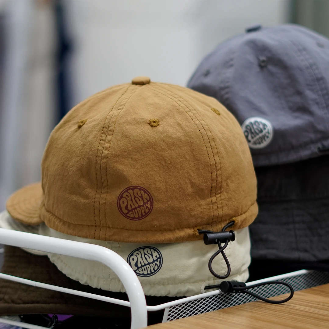 GEGEEN DOMOG美式复古阿美咔叽短檐鸭舌帽男女百搭街头潮牌棒球帽