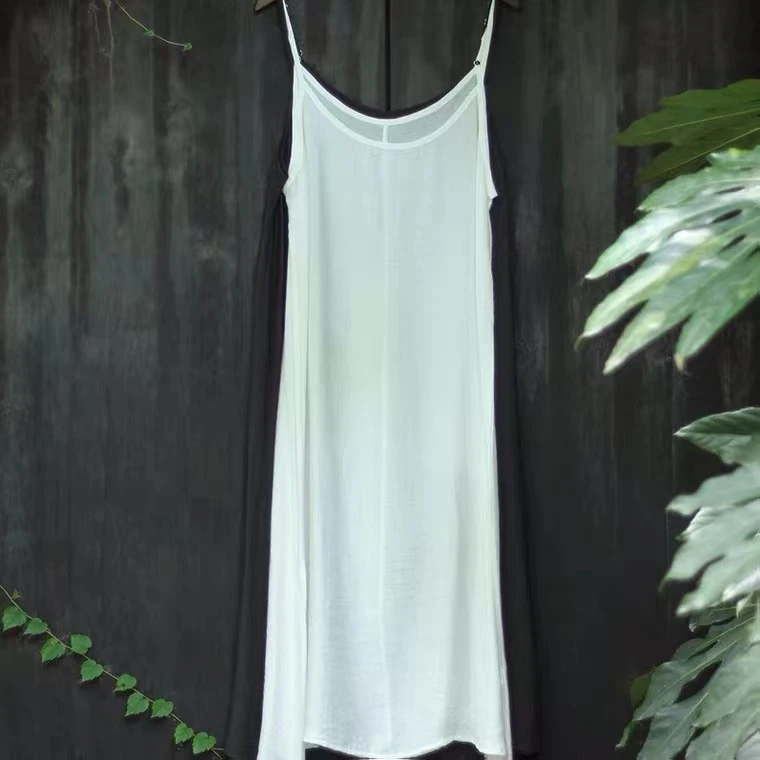 8025丝棉打底吊带衬裙