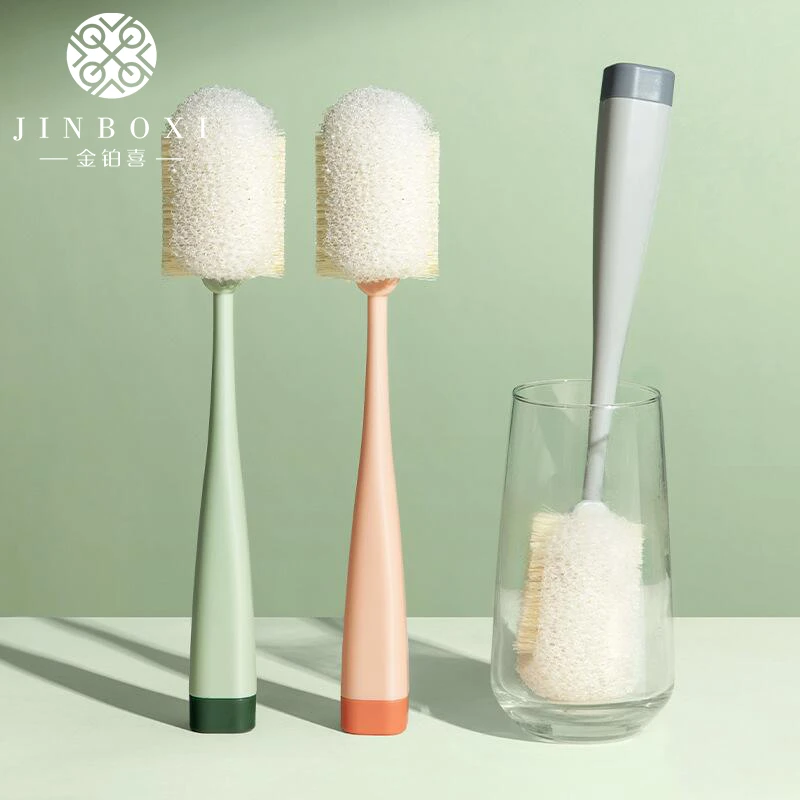 【金铂喜】可拆卸加长柄去污杯刷 清洁瓶刷 可替换杯刷水杯清洁刷