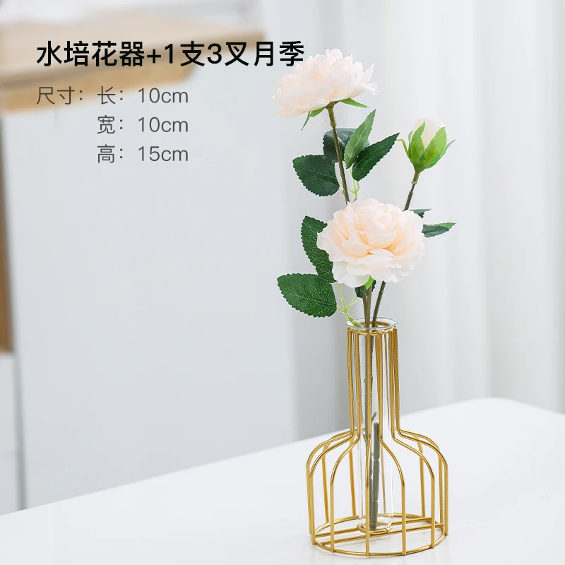 ins风精致花瓶花器可蓄水养鲜花简约风