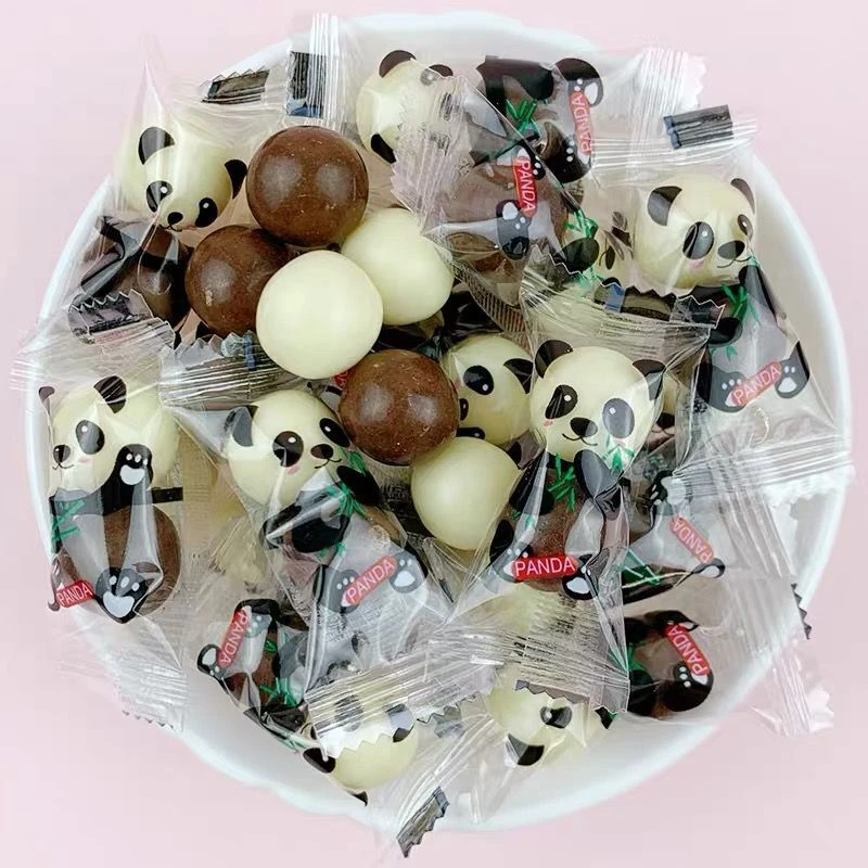 熊猫糖麦丽素巧克力夹心巧克力豆儿童休闲零食小零食网红糖果