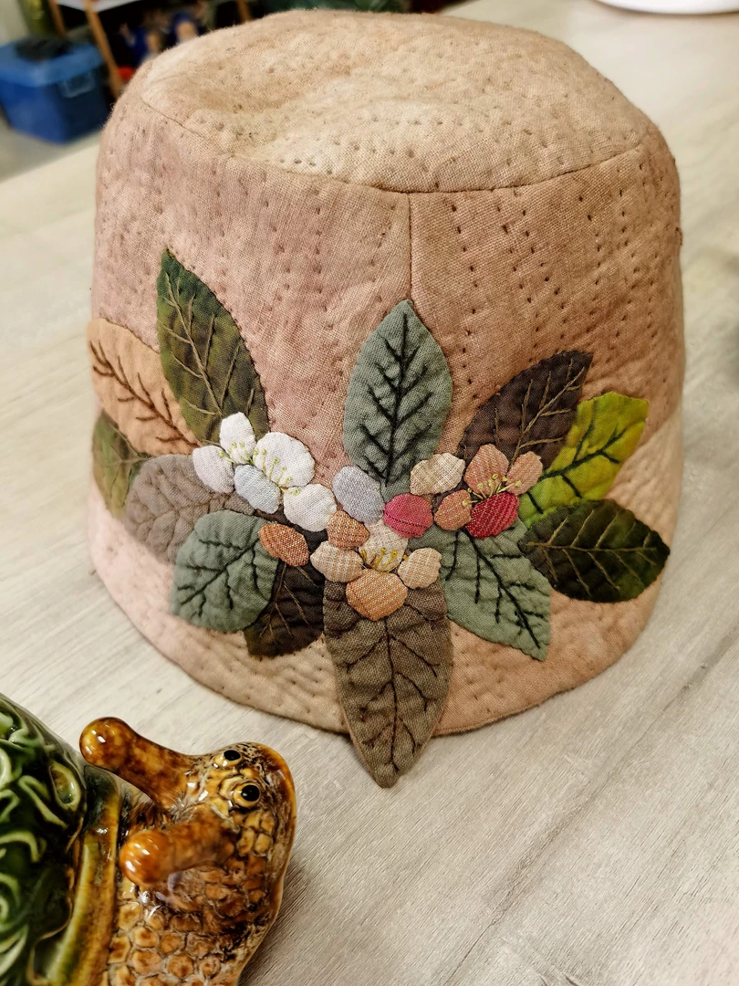 拼布布艺帽子手工手作diy材料包（非成品）