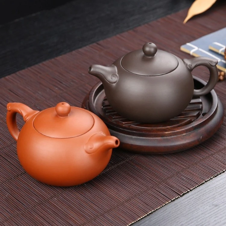 原矿紫砂如意西施壶230cc