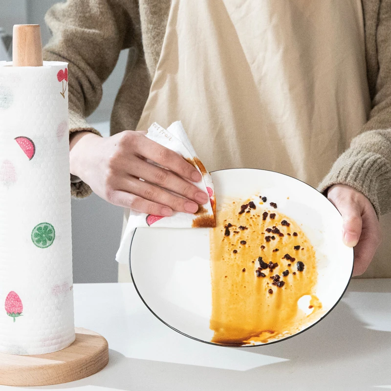 部屋良品厨房懒人抹布干湿两用家务清洁纸加厚一次性洗碗布无纺巾