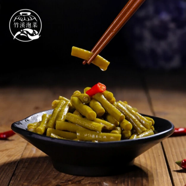 农食福 竹溪老坛豇豆酸豆角传统泡菜酱腌菜 250g/袋