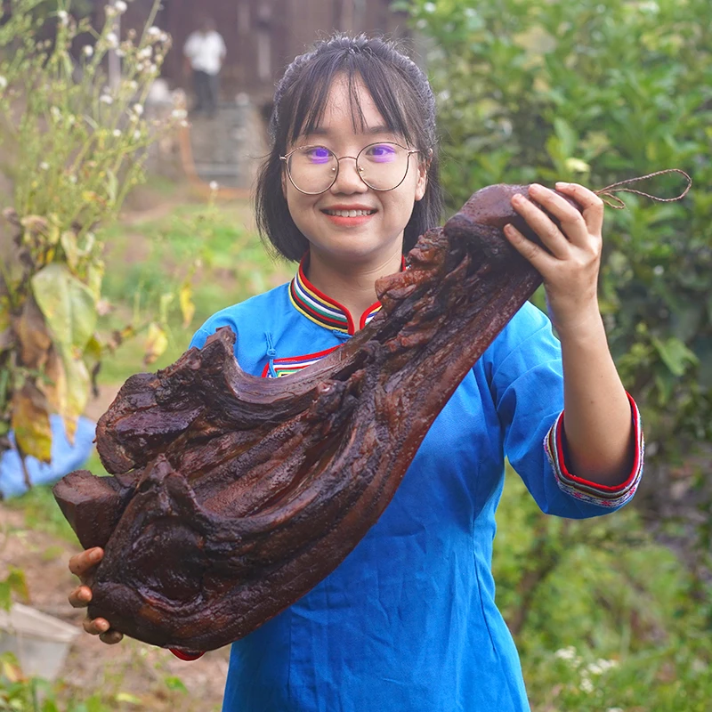 湘西老腊肉 大块带排骨五花肉木柴小火慢熏 保肋肉散装3-10斤