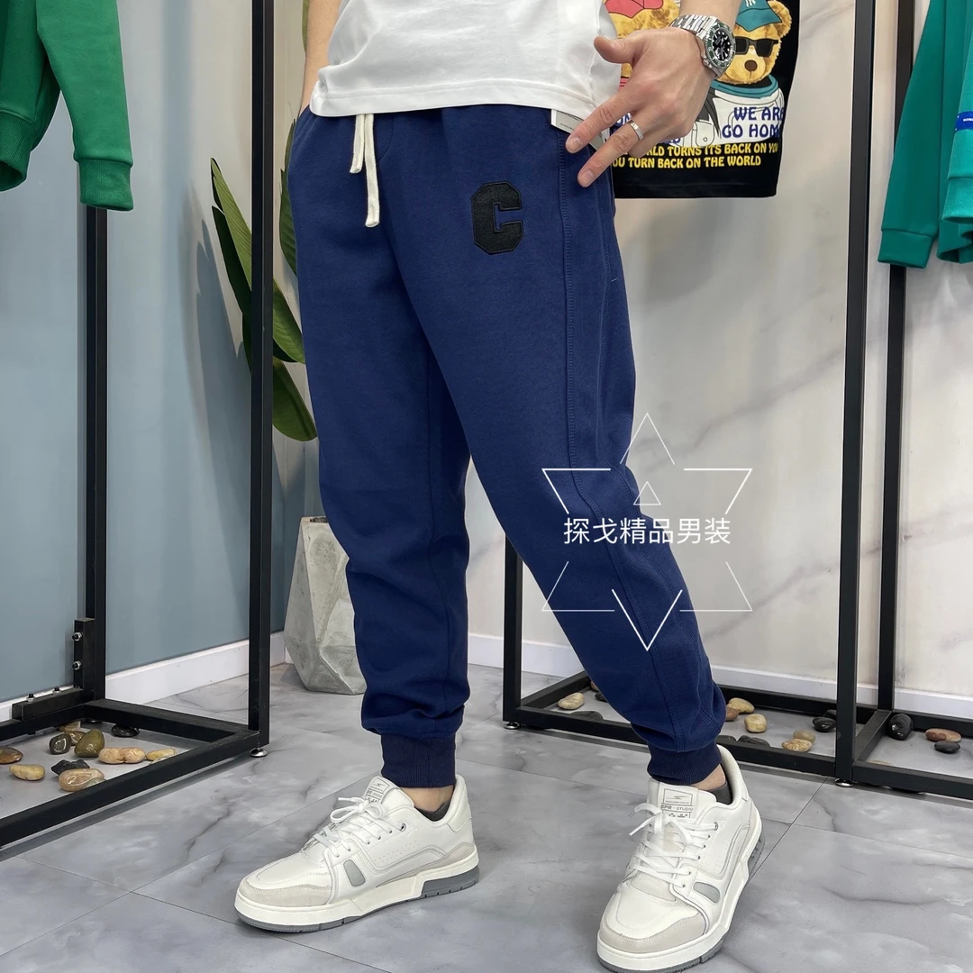 夏季新款字母运动裤休闲裤新款显瘦百搭微宽松裤束脚休闲卫裤567
