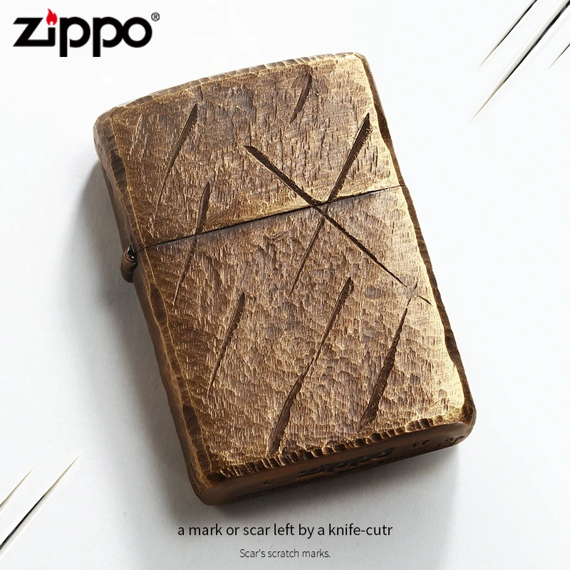 ZIPPO打火机DIY做旧抓痕防风原装男士工艺经典高档送礼DY8901QT