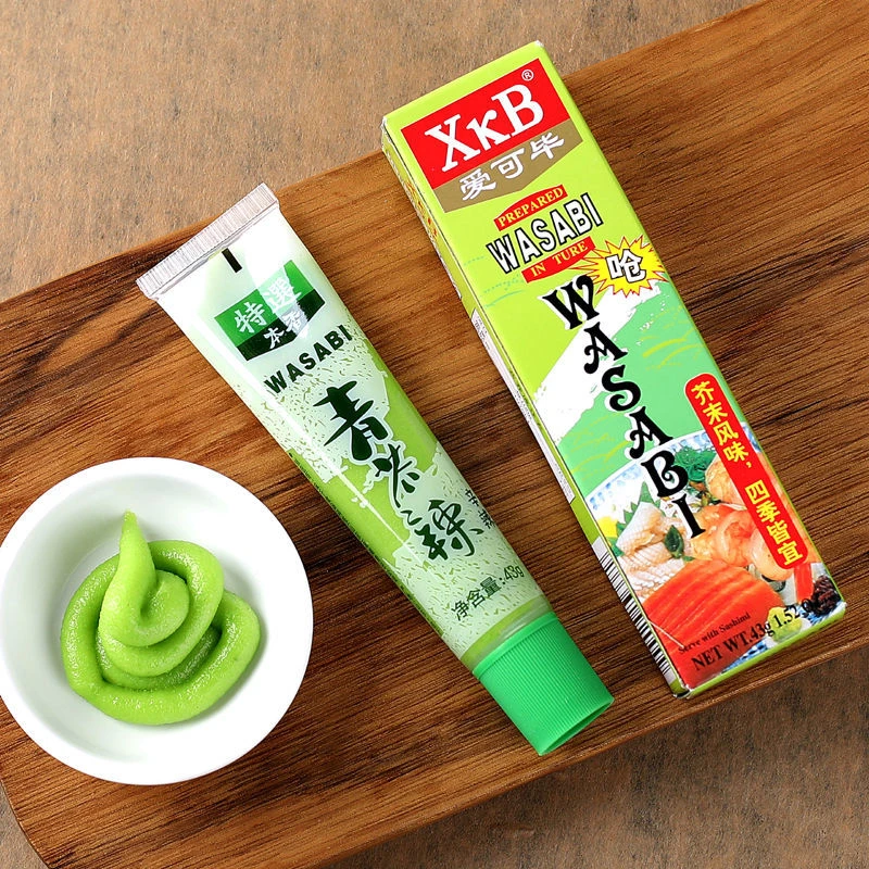 XkB爱可毕青芥辣43g 日本寿司料理芥末膏辣根酱芥末酱辣根