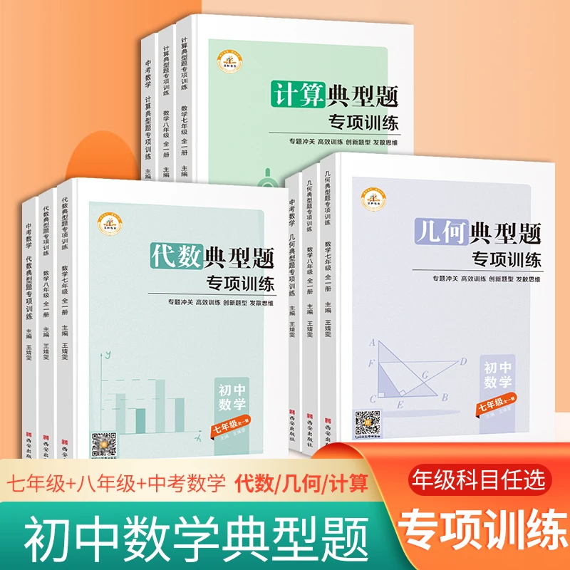 【荣恒】24版初中数学专项训练代数几何计算典型题中考思维逻辑训练