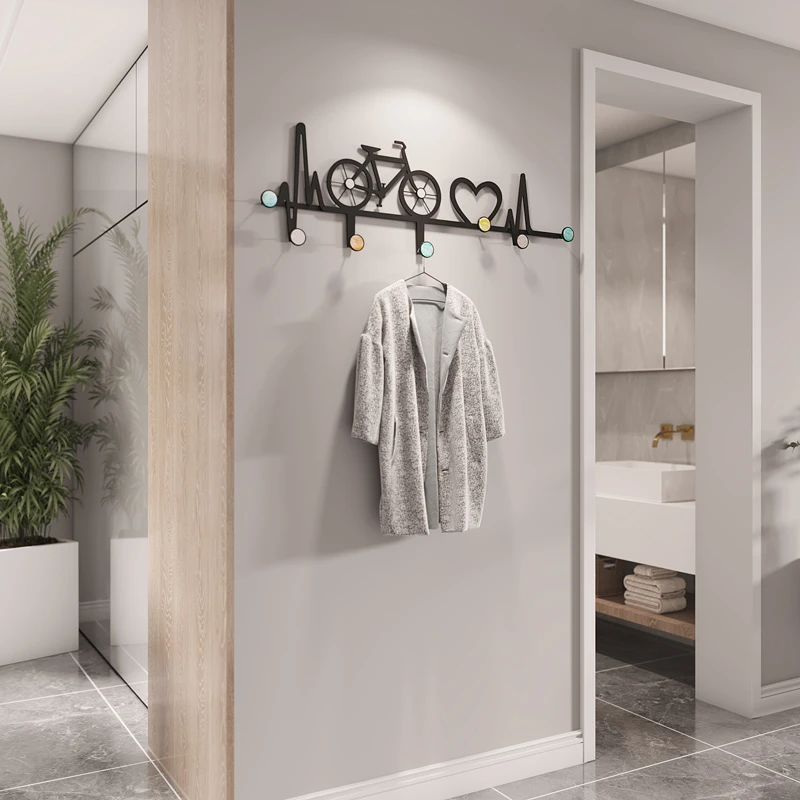 挂衣钩创意置物金属轻奢挂钩壁挂门后衣帽钩挂玄关北欧简约个性