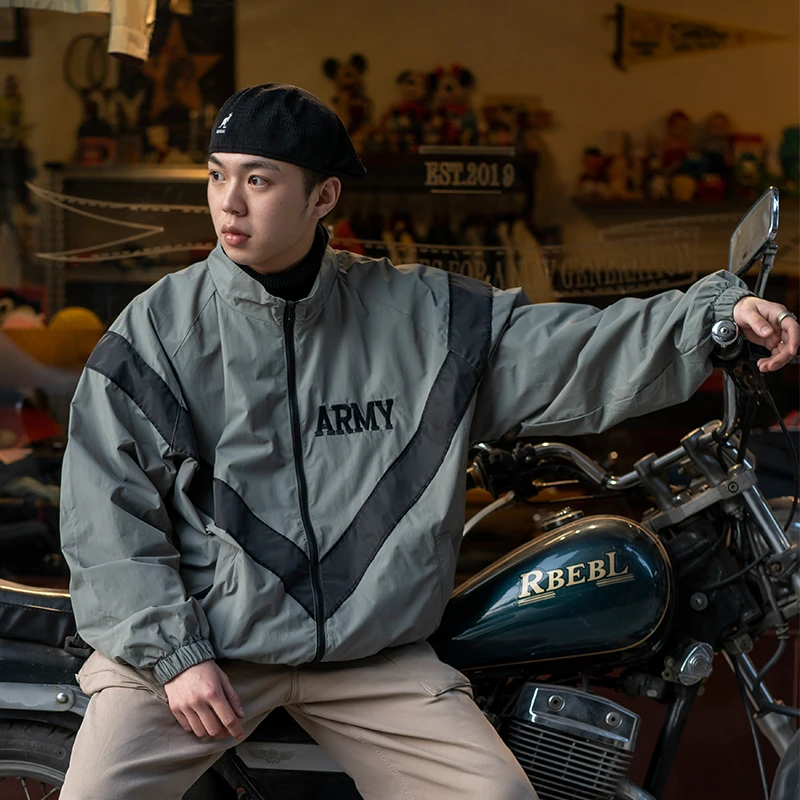 DAFEILI 复刻美军IPFU训练服宽松运动服复古夹克外套 非公发版本