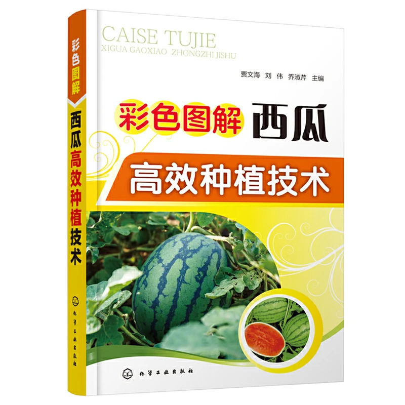 彩色图解西瓜高效种植技术 西瓜种植技术书正版棚室西瓜高效栽培