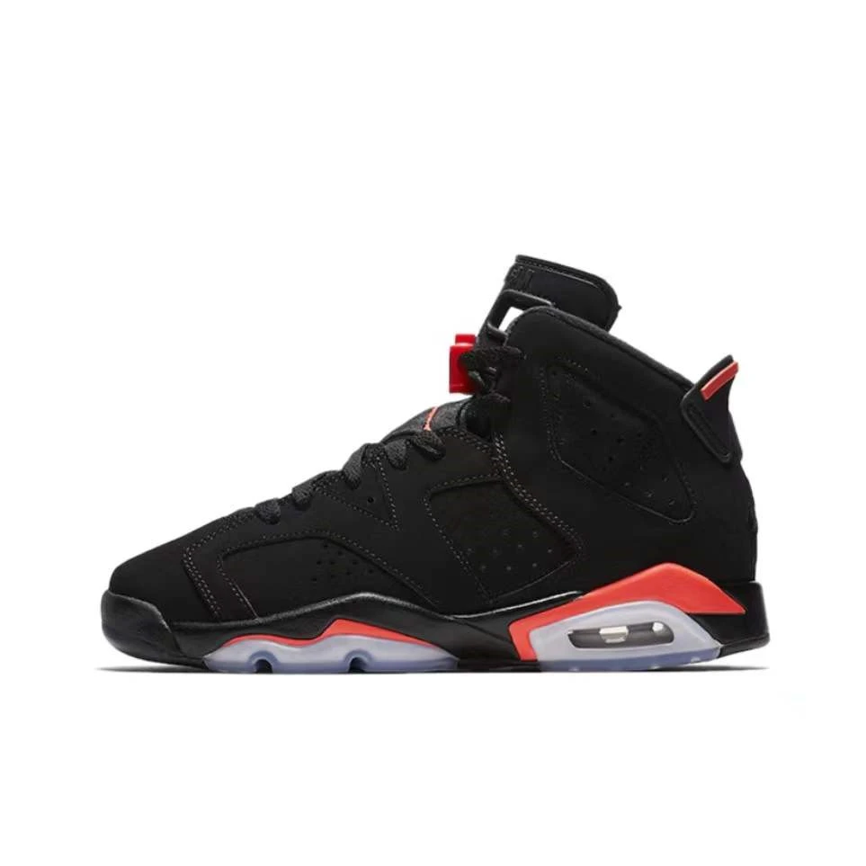 耐克 Air Jordan 6 黑色 AJ6黑红2019全明星红外线384665-060