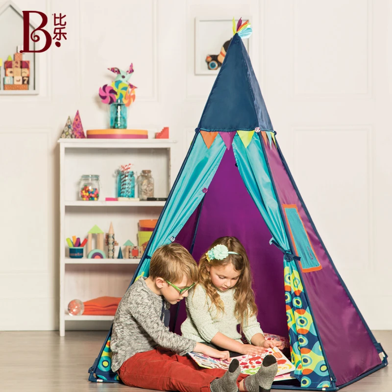 比乐 BX1545Z  儿童帐篷-蓝色（新） 儿童玩具科学实验