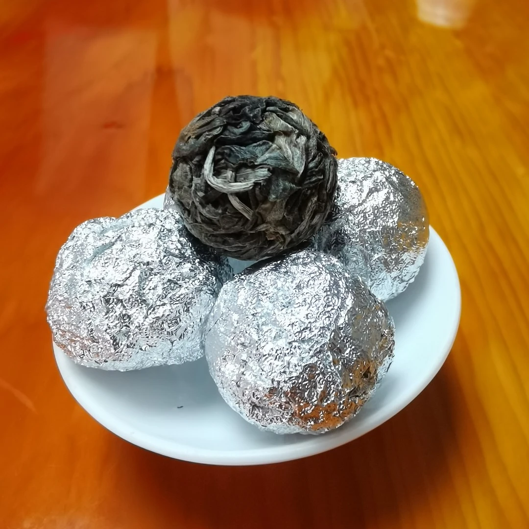 【易武正山龙珠生茶】2021年云南西双版纳普洱茶生茶小沱茶龙珠80g