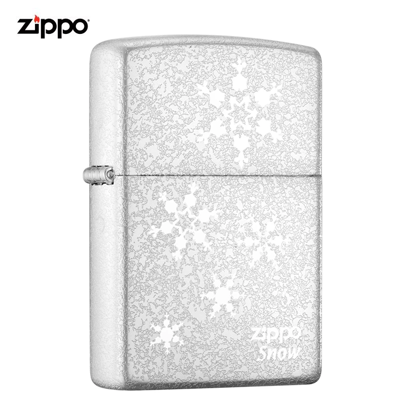 zippo打火机原装正品韩版雪花送男士礼物煤油防风火机TC9901QT
