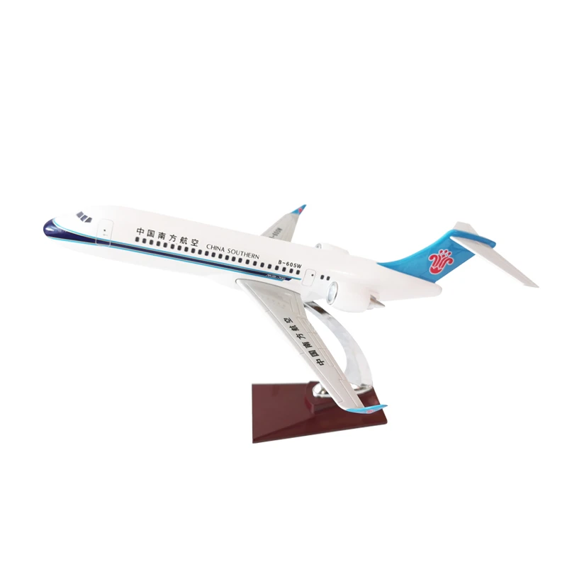 南航飞机模型ARJ21-14民航客机仿真纪念工艺品航模摆件