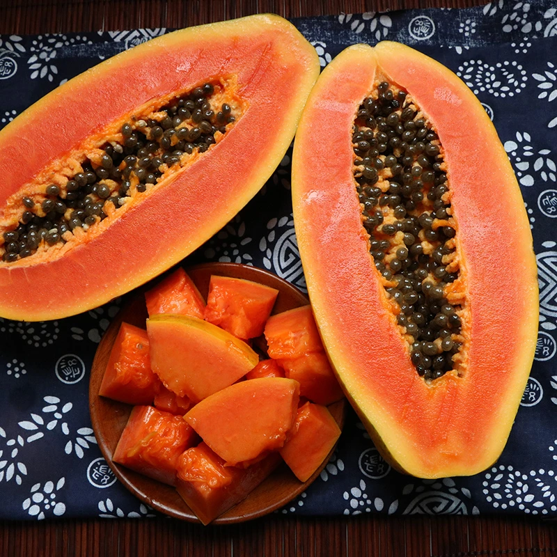 【催熟食用】红心木瓜5斤新鲜水果红肉大青牛奶木瓜多仓发货