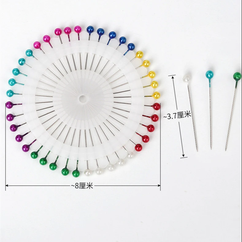 珠针花店固定定型针工具鲜花包装材料珍珠大头针diy手工制作材料