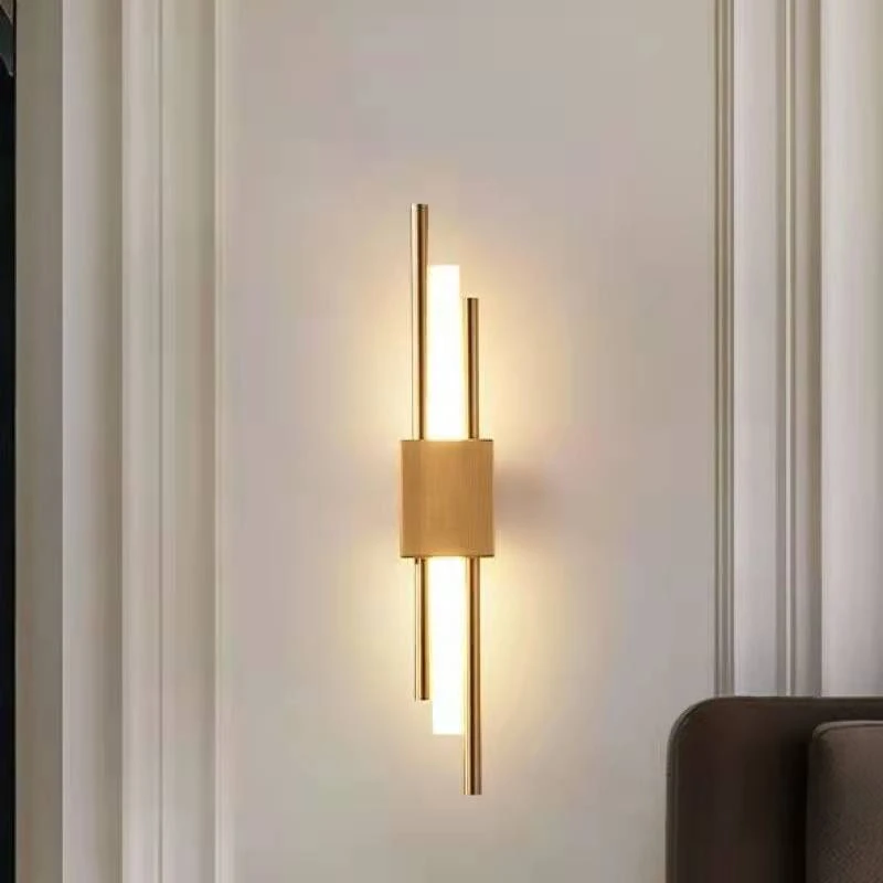 北欧床头灯壁灯卧室客厅背景墙壁灯过道创意网红高级感轻奢壁灯