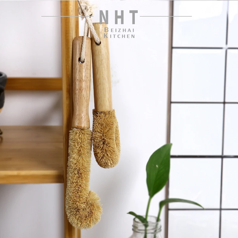 【樱花国本土好物】入手一套3个，清洁神器。日本椰棕锅刷杯刷家用