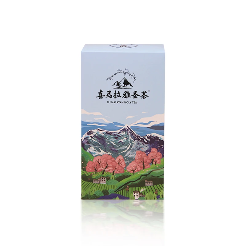 喜马拉雅圣茶雅境48g 礼盒装 口粮绿茶 西藏墨脱特级有机绿茶