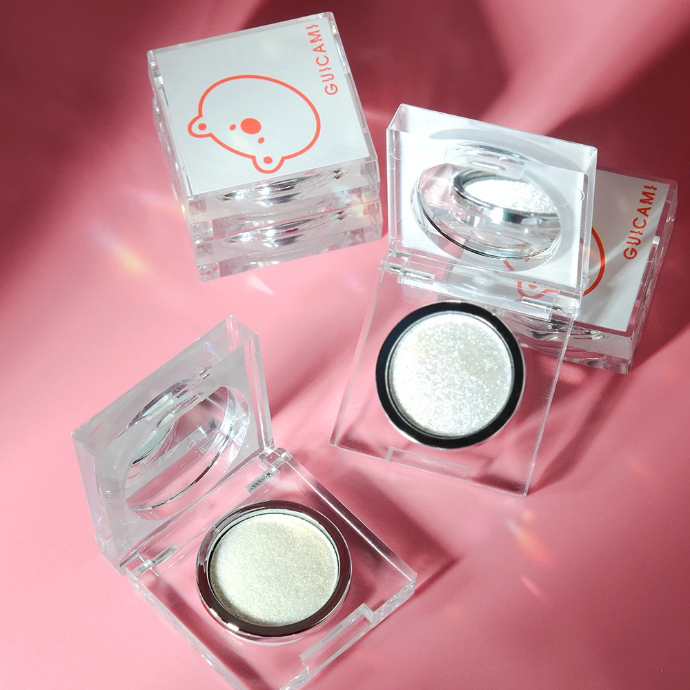 【粉丝福利】 粉粉熊变色耀高光闪粉超闪盘脸部立体提亮土豆泥