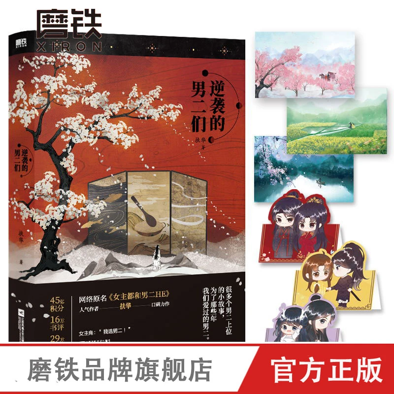 逆袭的男二们 作者扶华口碑力作 言情小说 剧情 高人气 治愈作品