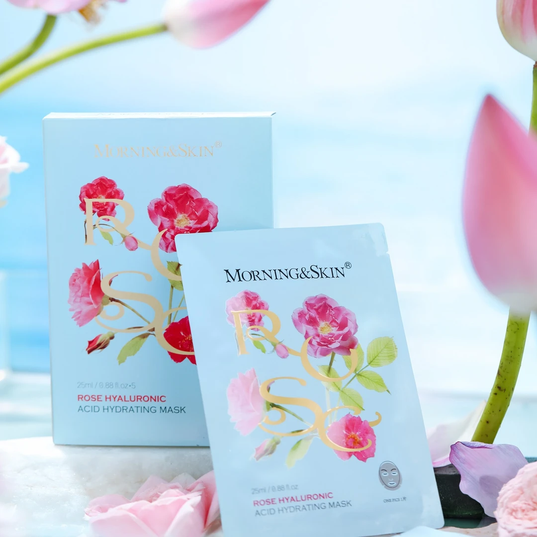 玫莉蔻玫瑰玻尿酸补水面膜贴片式补水保湿持久通用透明质酸提取物
