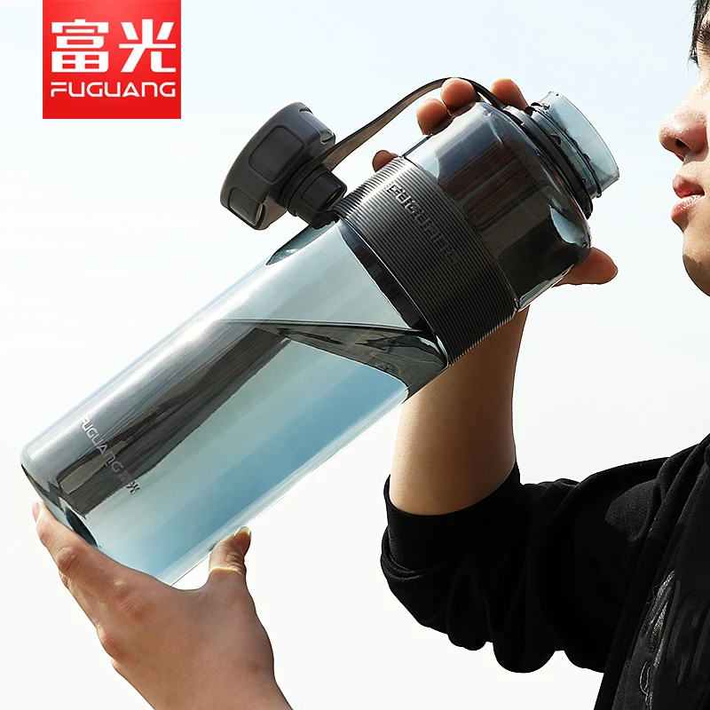 富光塑料水杯男大容量户外便携运动太空杯子防摔大号水瓶司机水壶