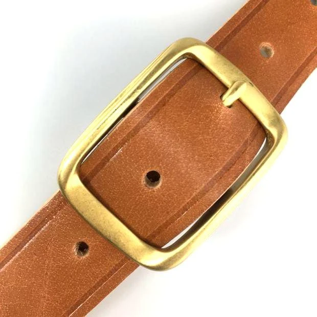 皮带男针扣铜扣牛皮铜男士中年爸爸中老年真皮电工皮带老式