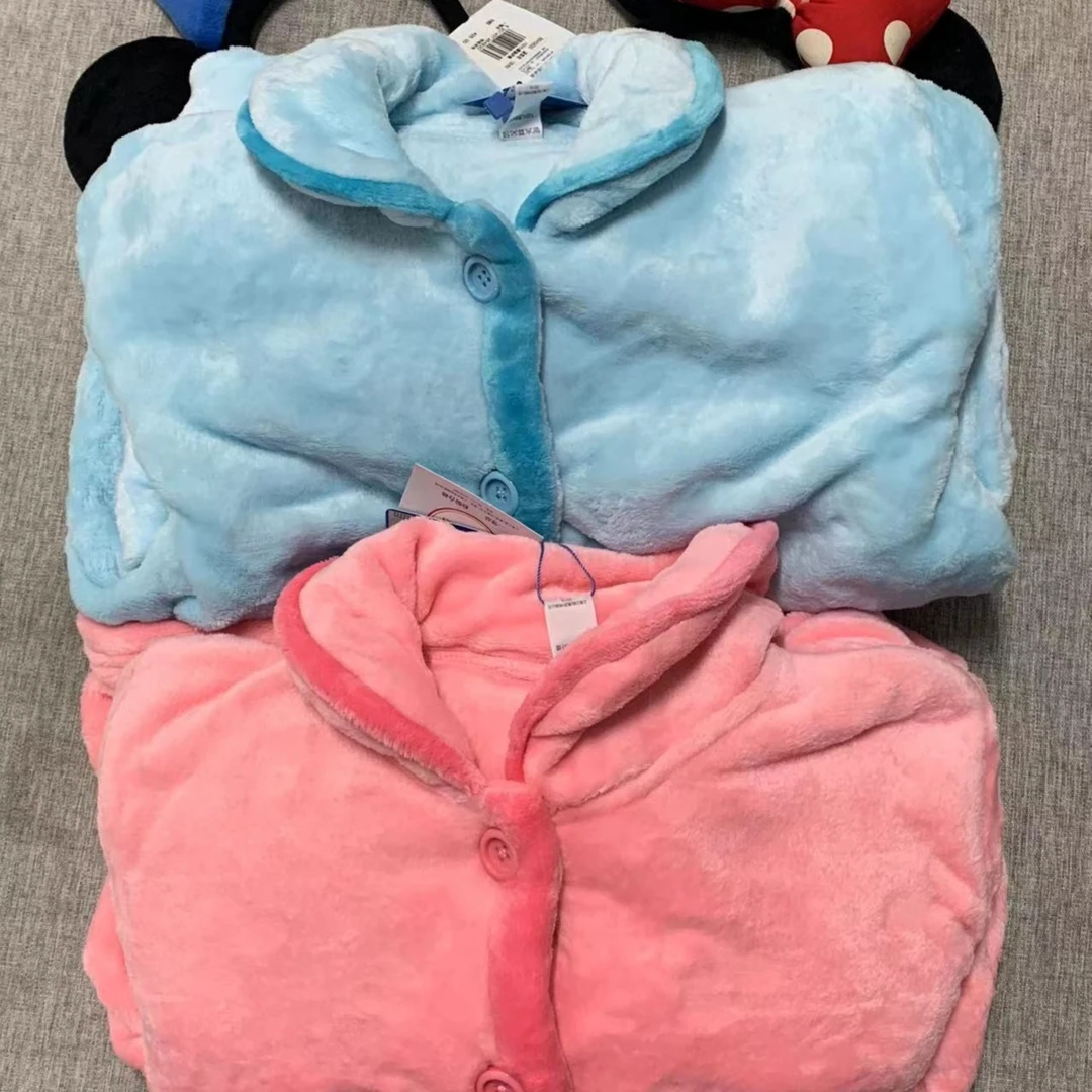 4520女宝剪花珊瑚绒长袖家居套