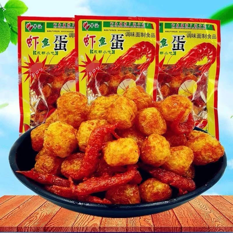 虾鱼蛋  怀旧小零食15/20袋