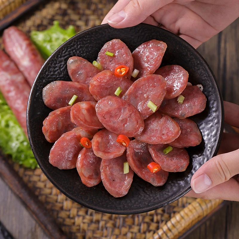 【年夜饭】纯肉土香肠特色腊味安徽腊肠黄山特产灌肠咸香自然风干