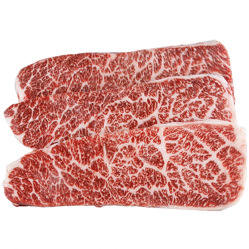 WANDAOGUO.COM/万岛国澳洲雪花和牛A3/M9上脑边原切牛排500g