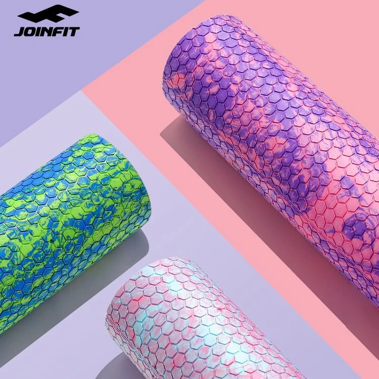 JOINFIT迷彩泡沫轴滚轴肌肉放松滚腿健身器材瑜伽柱(大按摩点)