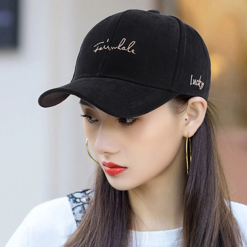 棒球帽假发一体潮流ns潮牌防晒遮阳帽百搭帽子女士时尚太阳帽