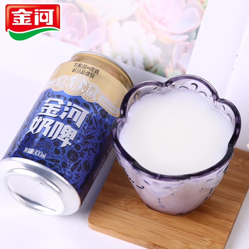 【直播专属】金河奶啤乳酸菌气泡奶(300ml*6罐/12罐)
