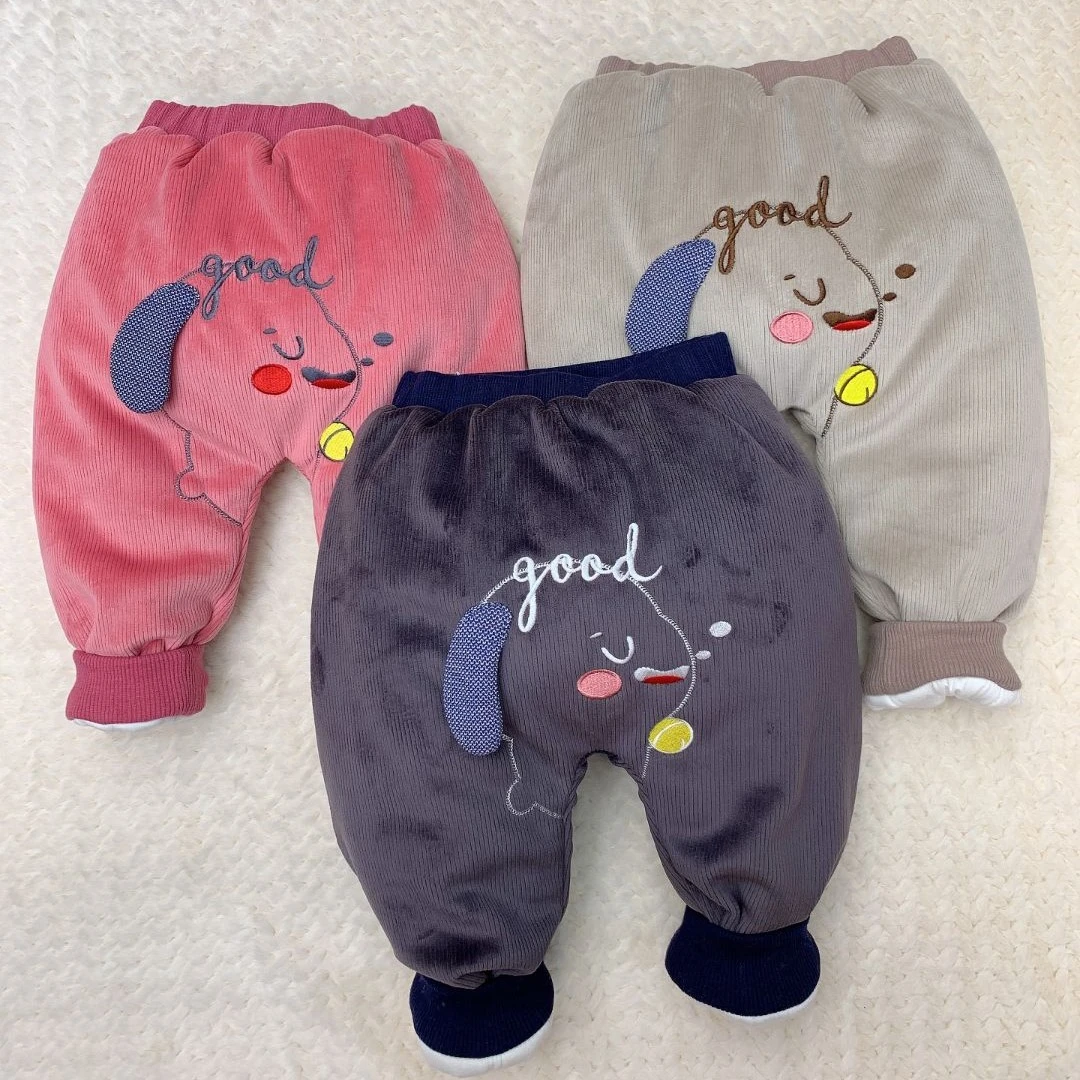 婴格朗迪YG125003男宝宝厚棉pp裤合适0-10度穿儿童棉裤加厚保暖