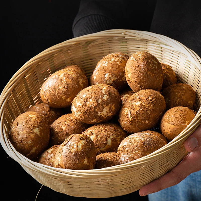 湖北安陆农家自营8枚装红泥腌生咸鸭蛋