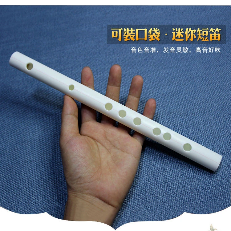 短笛子便携式 初学成人梆笛小G调无笛膜孔防裂降B调降E调学生横笛