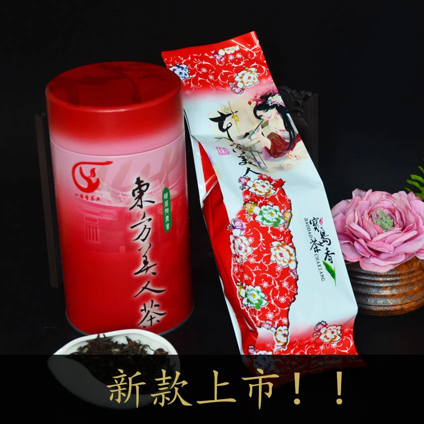 朝诚台湾东方美人茶特级膨风茶高山蜜香花果香罐装150g2025新茶叶