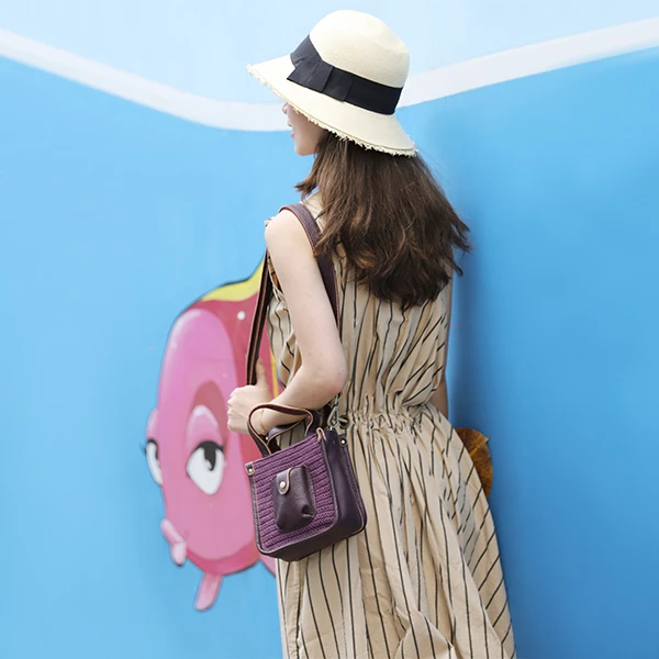 潮黛设计师国风民族风时尚休闲百搭单肩女小包包原创设计18117