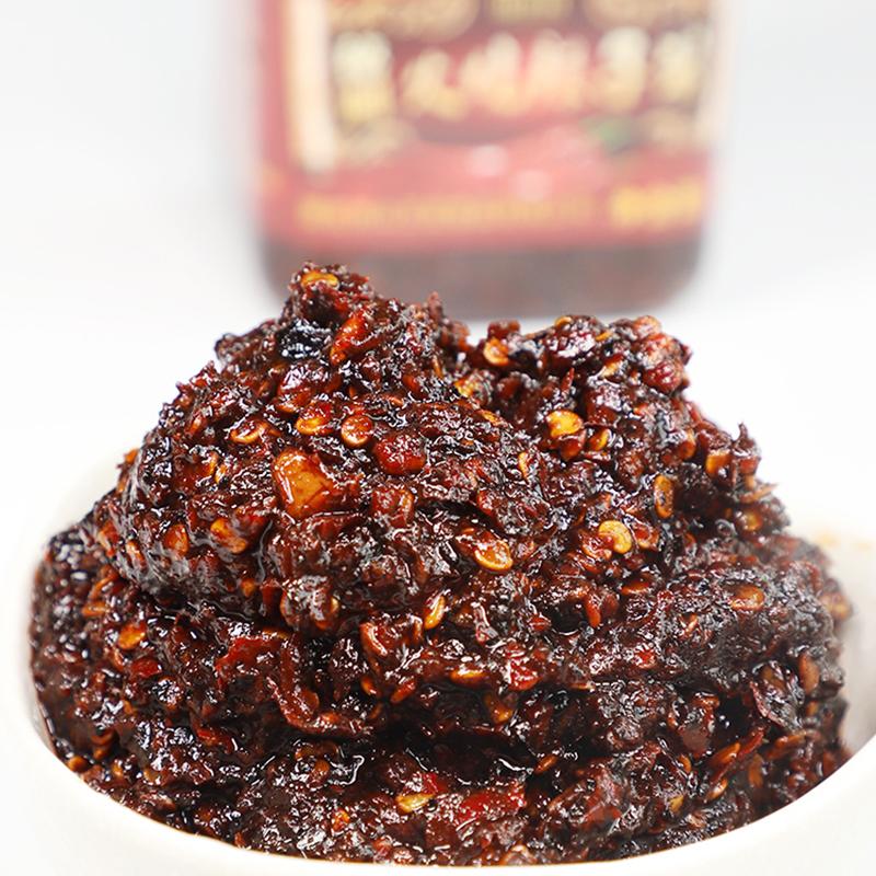 火烧辣椒酱 云南德宏特产小米辣香辣蘸水火烧辣子下饭开胃辣子酱-4