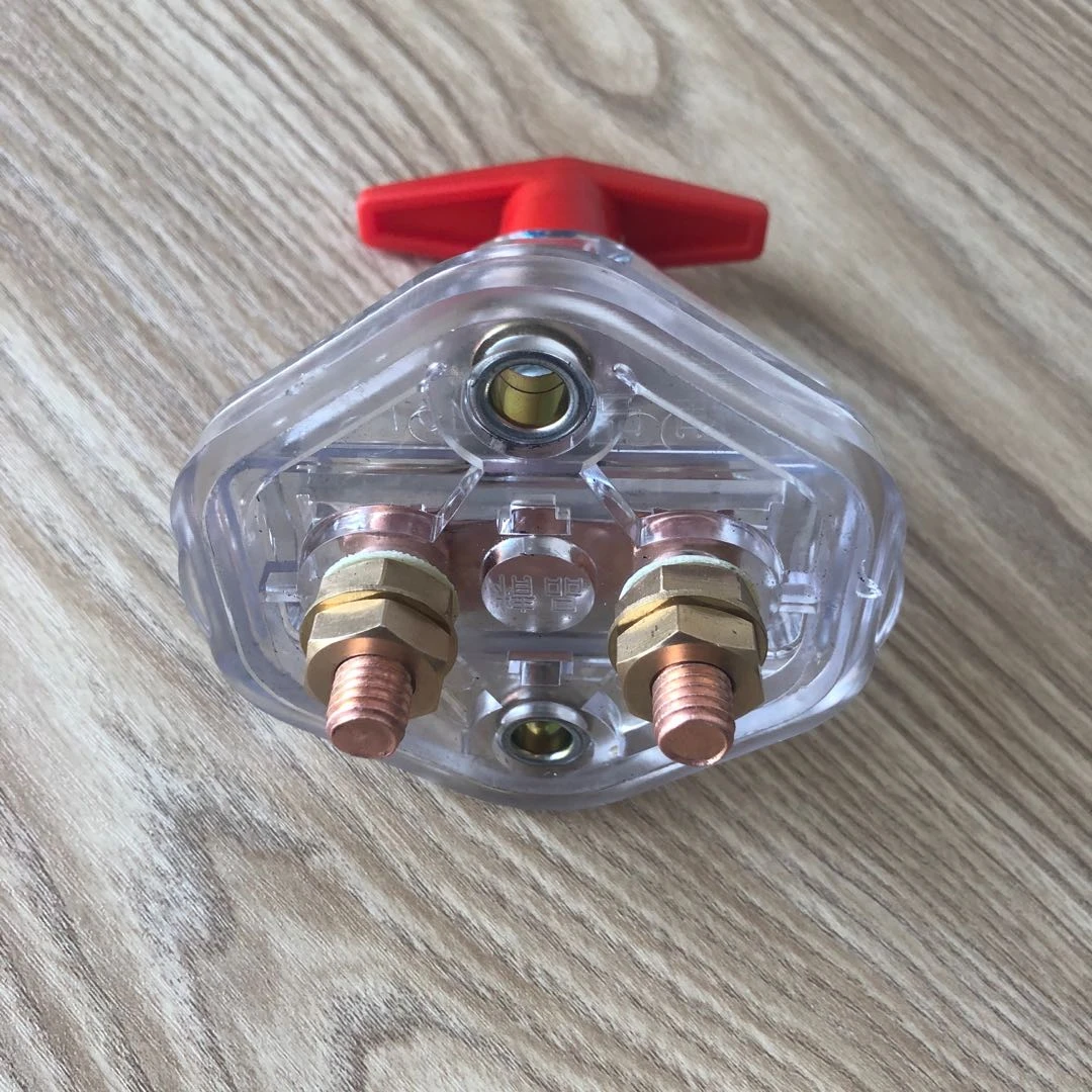 透明壳纯铜电源总开关