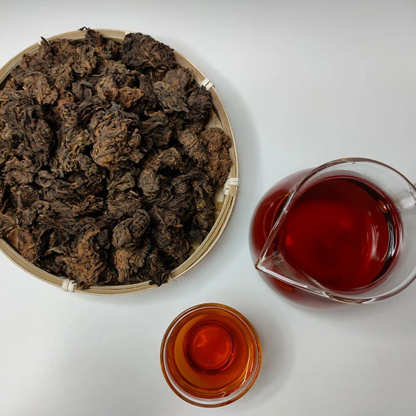 2016年老茶头(熟茶)云南普洱茶散茶罐装茶250克/罐