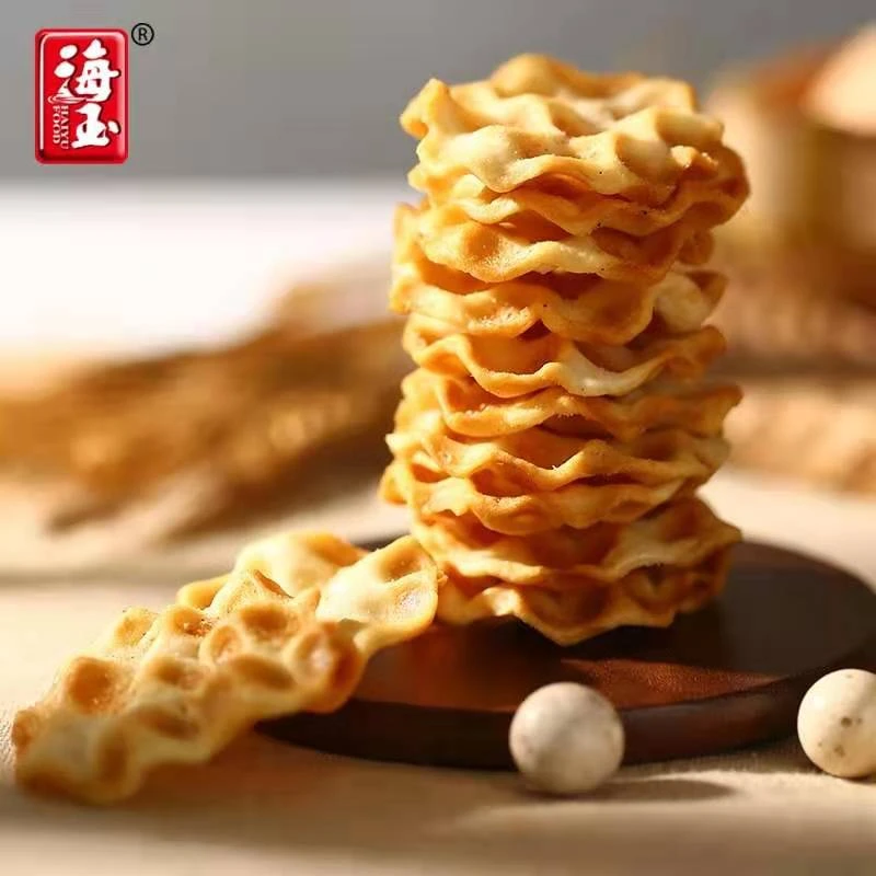【官方】海玉小石头饼26g*10袋山西特产早餐饼干休闲零食健康营养
